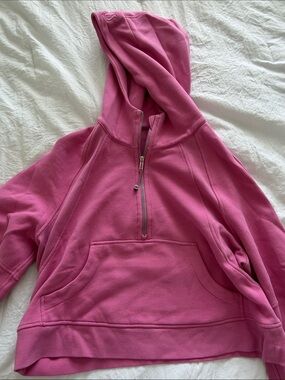 Lululemon Blossom Pink Half-Zip Hoodie